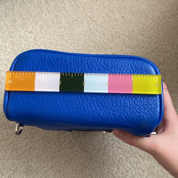 Michael Kors Blue Rhea Mini Backpack - Picture 11 of 12